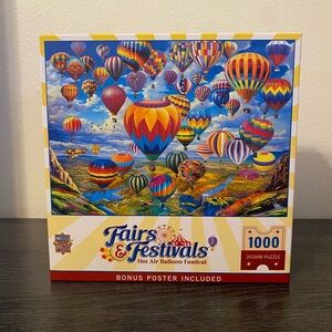 Fairs & Festivals Hot Air Balloon Festival 1000 Piece Jigsaw Puzzle
